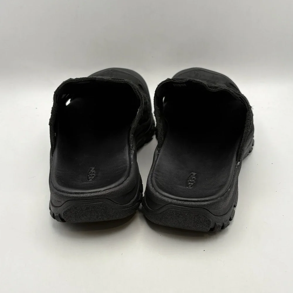 KEEN San Juan Sandal II Men's Size 10.5 Black Suede Slip On